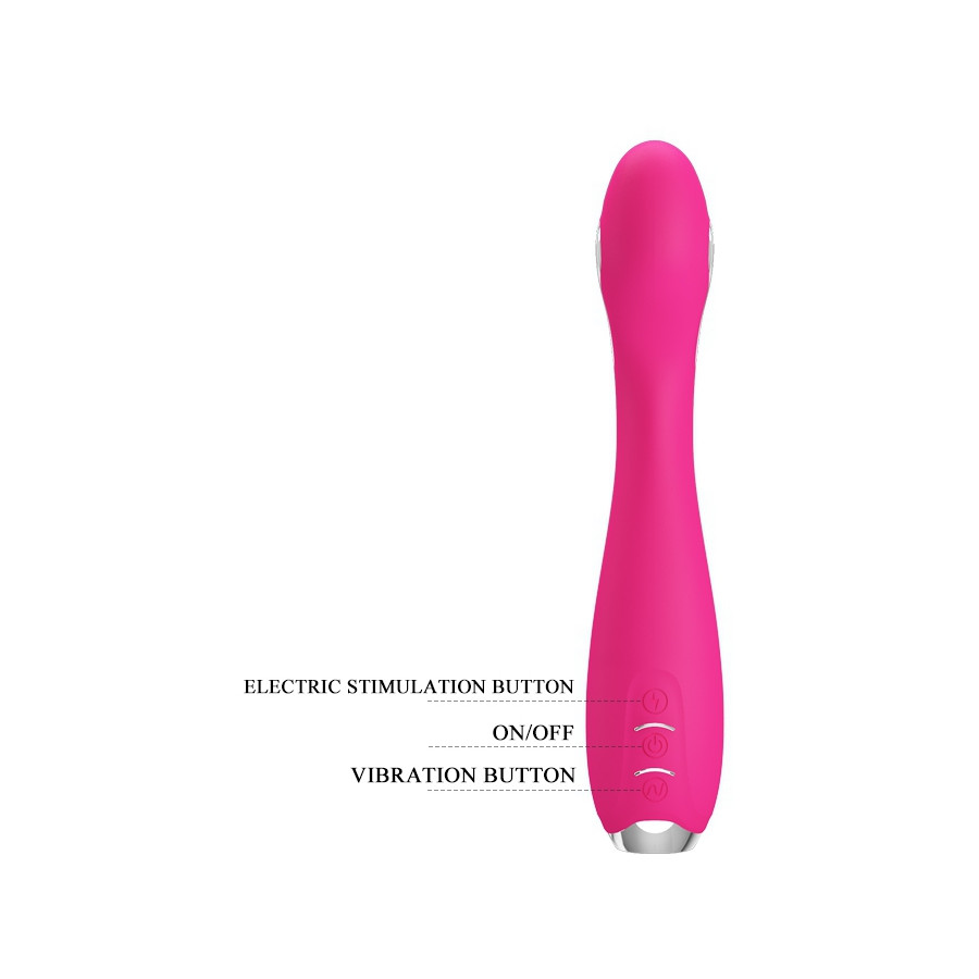 Vibro Electro Hector Pretty Love 19.5 x 3.2 cm Rose
