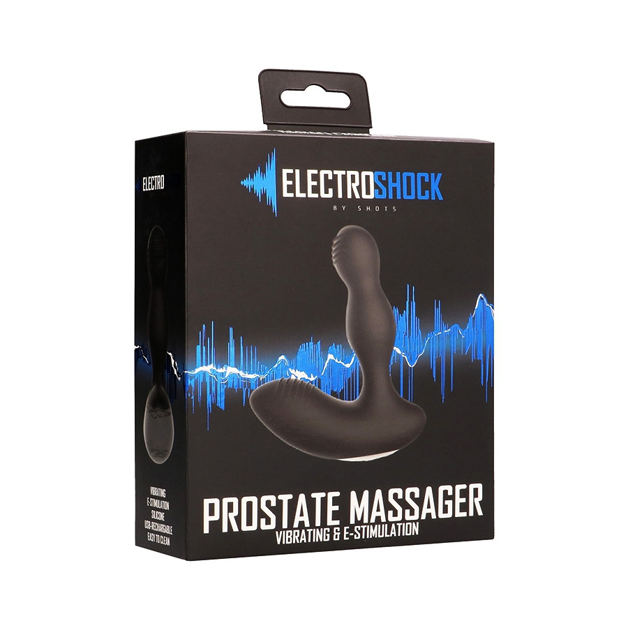 Stimulateur de prostate Electroshock 12 x 3.9cm