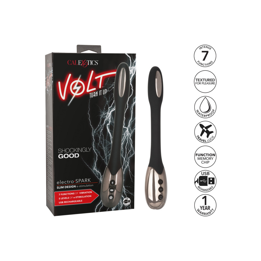 Gode Électrostimulation Electro Spark 16.5 x 2.5cm