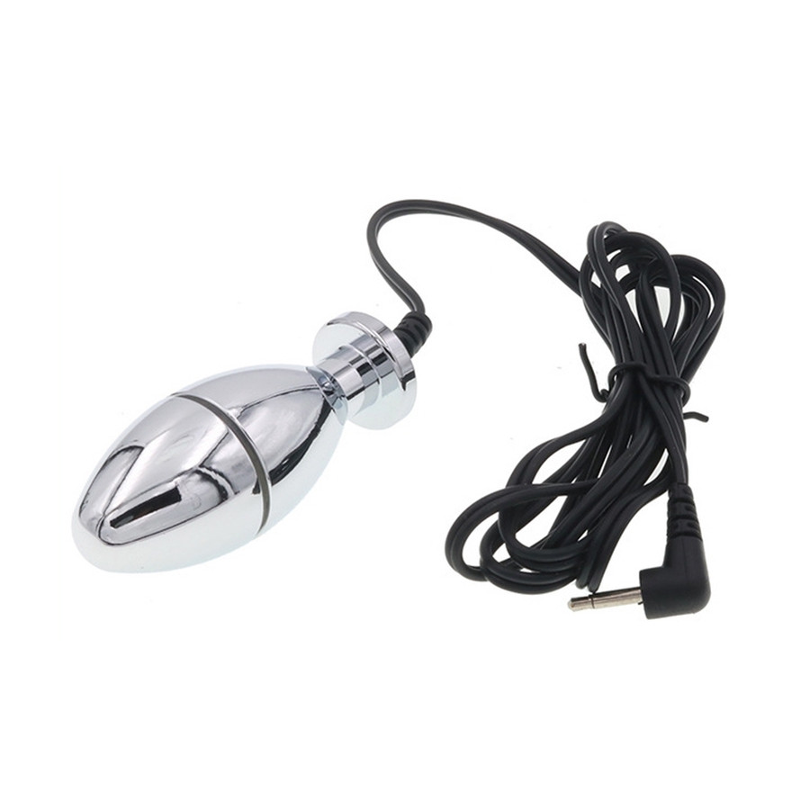 Plug Électro Bipolar Silver 7 x 2.5cm