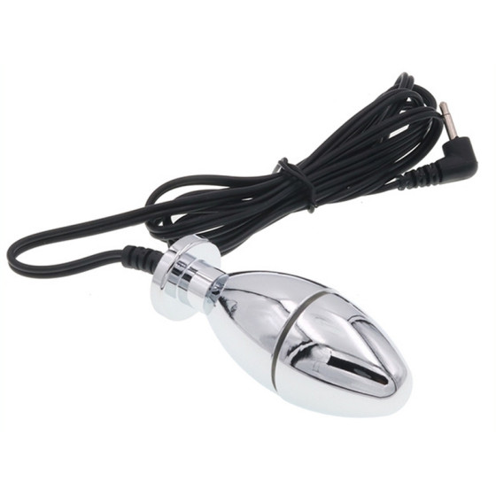 Plug Électro Bipolar Silver 7 x 2.5cm