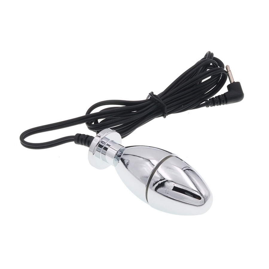 Plug Électro Bipolar Silver 7 x 2.5cm