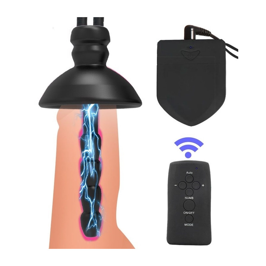 Kit Plugs Anus + Penis Electro