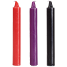 Bougies colorées x3