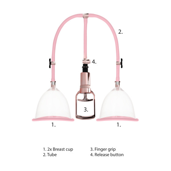 Pompe à seins MEDIUM - Rose Gold