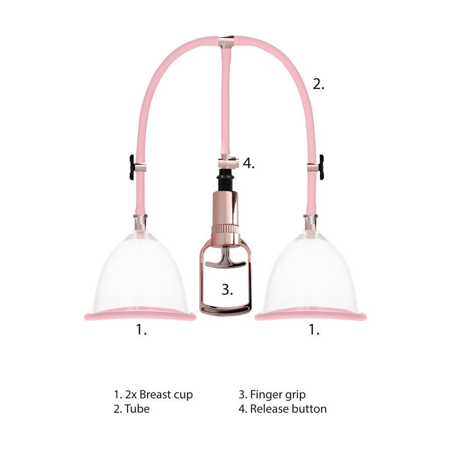 Pompe à seins MEDIUM - Rose Gold