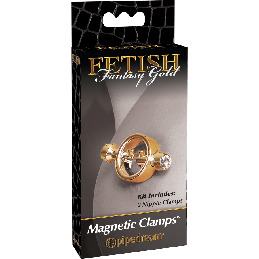Pinces Tétons Magnetic Gold