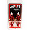 Pinces pour tétons Mr Fist Rouge