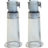 Cylindres pour tétons 4cm - Diamètre 15mm
