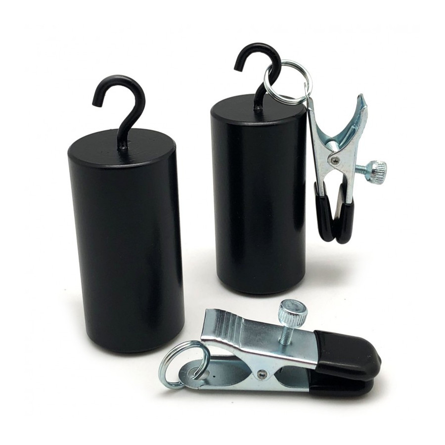 Poids pour seins / Ballstretcher 500g avec pinces - 2 pièces
