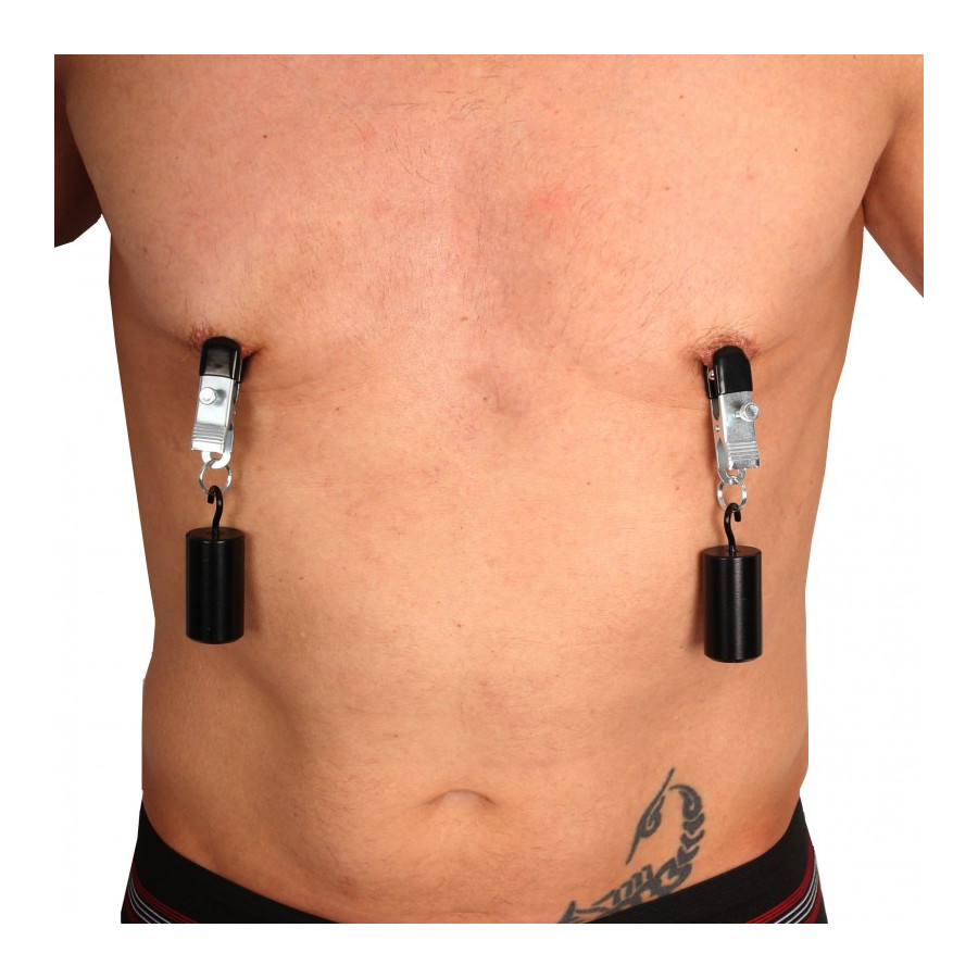 Poids pour seins / Ballstretcher 500g avec pinces - 2 pièces