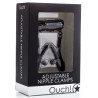 Pince-tétons ajustables Nip Secrets Noires