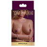 Pince-tétons Tweezers Pearls Taboom Argentées