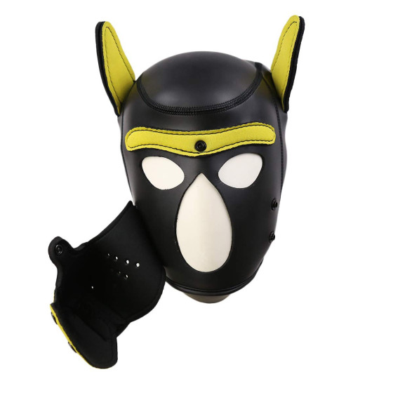 Cagoule PUPPY Néoprène Jaune