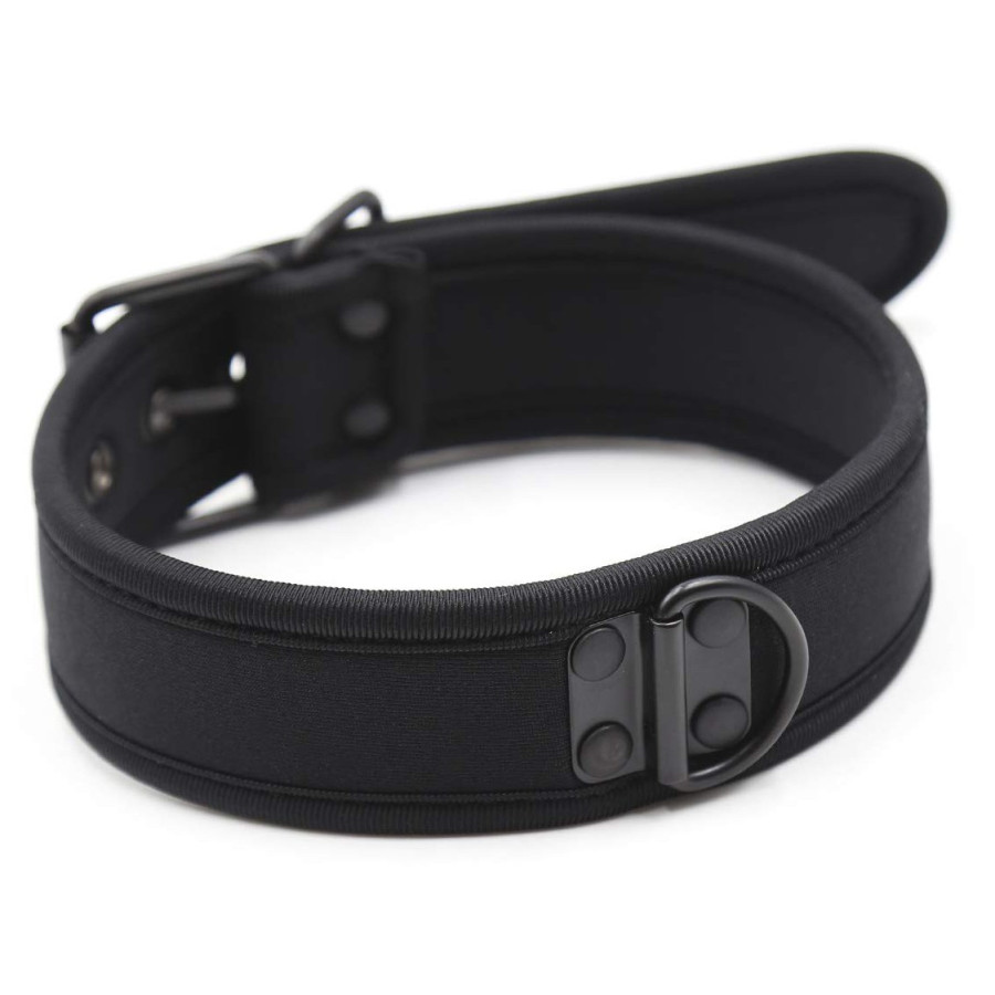Collier en néoprène Noir Collier en néoprène Noir