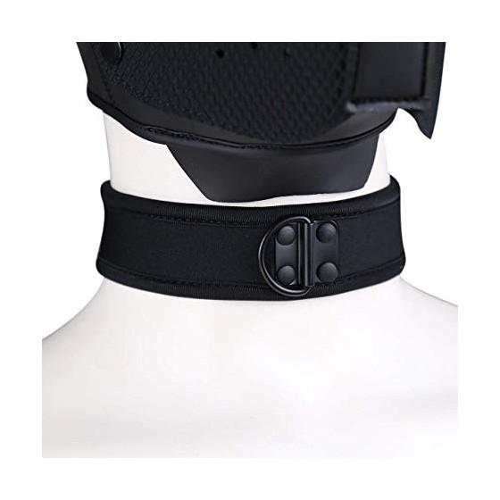Collier en néoprène Noir
