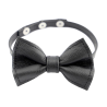 Collier en cuir avec Noeud Papillon