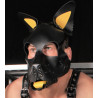 PUPPY SET OREILLES ET LANGUE EN CUIR JAUNE