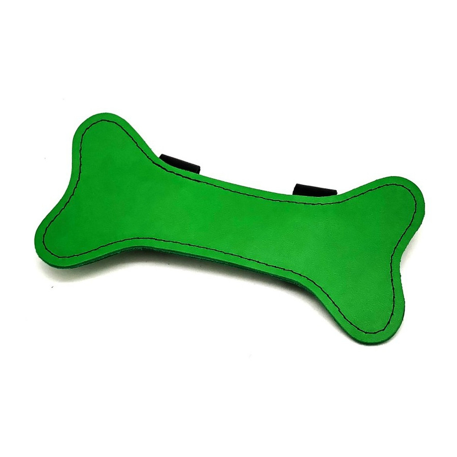 PUPPY OS  EN CUIR VERT