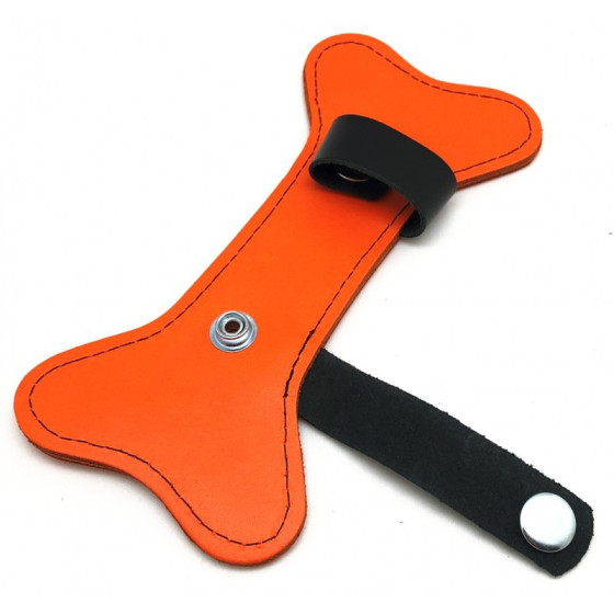 PUPPY OS  EN CUIR ORANGE
