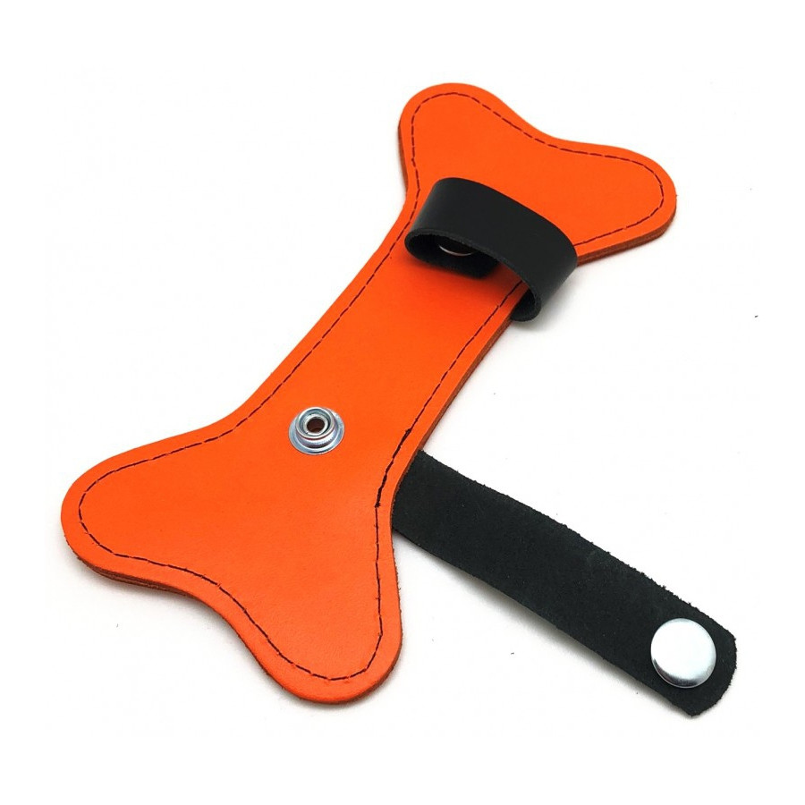 PUPPY OS  EN CUIR ORANGE