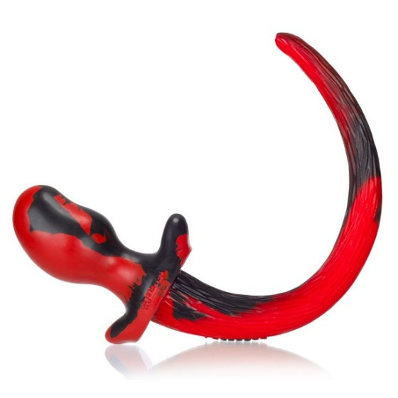 Plug Queue Puppy Tail Beagle 9.5 x 5 cm Rouge