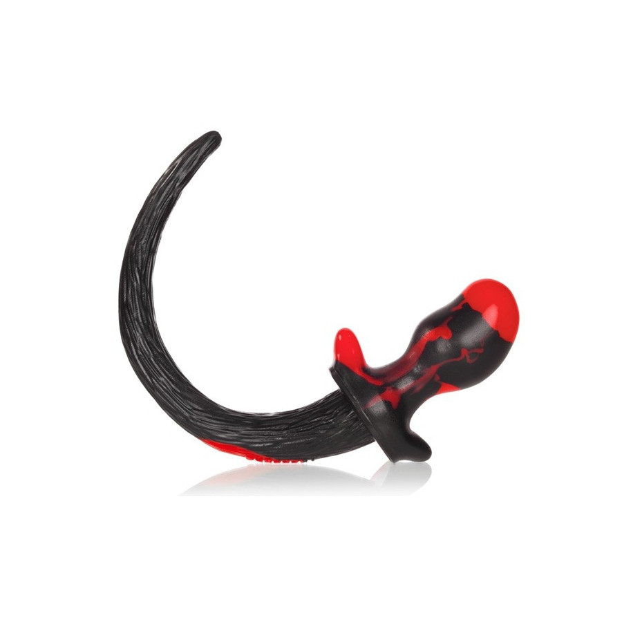 Plug Queue Puppy Tail Beagle 9.5 x 5 cm Rouge