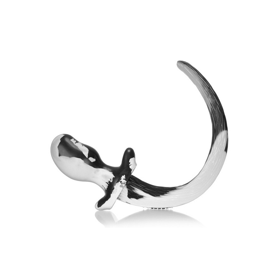 Plug Queue Puppy Tail Beagle 9.5 x 5 cm Blanc Plug Queue Puppy Tail Beagle 9.5 x 5 cm Blanc