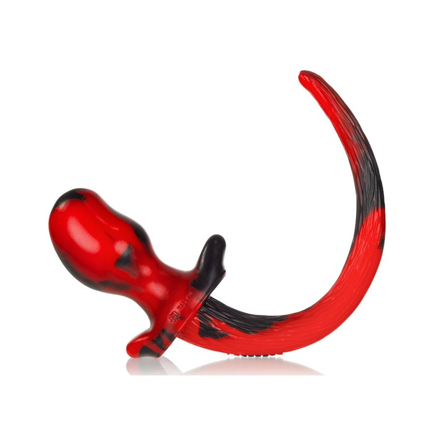 Plug Queue Puppy Tail Beagle 9.5 x 5 cm Rouge
