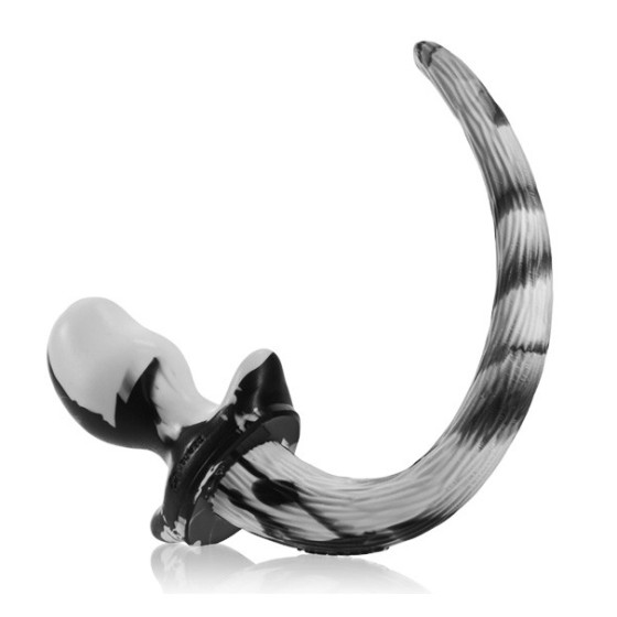 Plug Queue Puppy Tail Beagle 9.5 x 5 cm Blanc