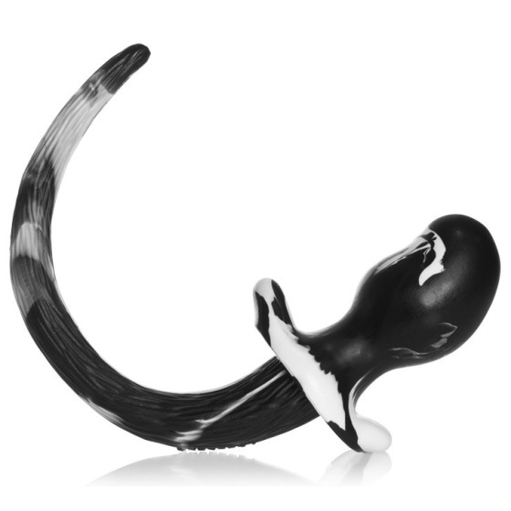 Plug Queue Puppy Tail Beagle 9.5 x 5 cm Blanc