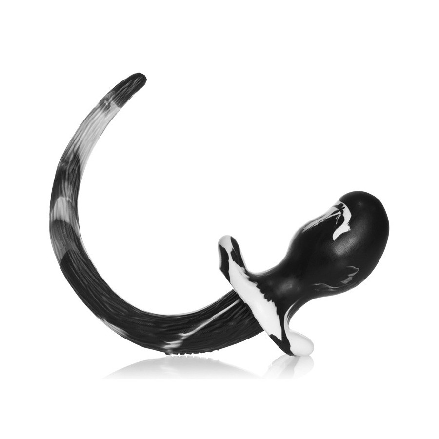 Plug Queue Puppy Tail Beagle 9.5 x 5 cm Blanc
