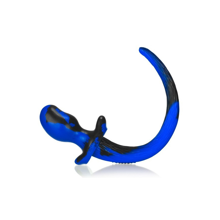 Plug Queue Puppy Tail Bulldog 11.5 x 6 cm Bleu