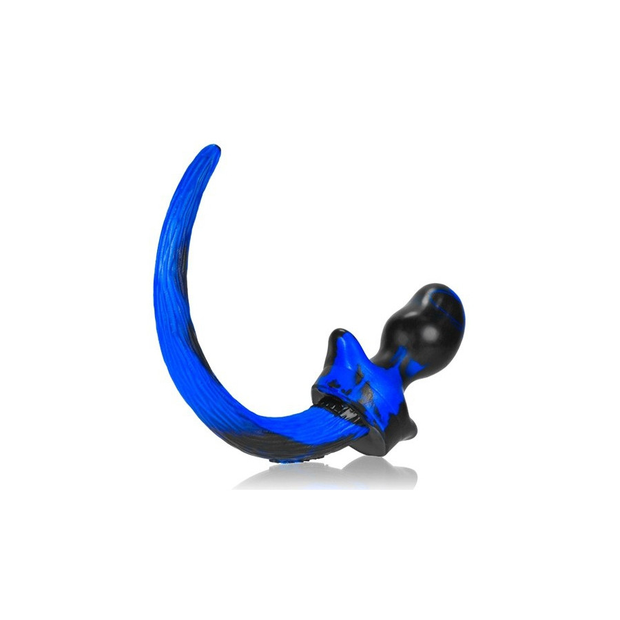 Plug Queue Puppy Tail Bulldog 11.5 x 6 cm Bleu