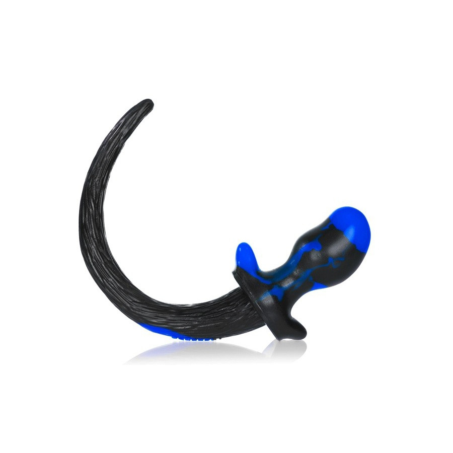 Plug Queue Puppy Tail Bulldog 11.5 x 6 cm Bleu