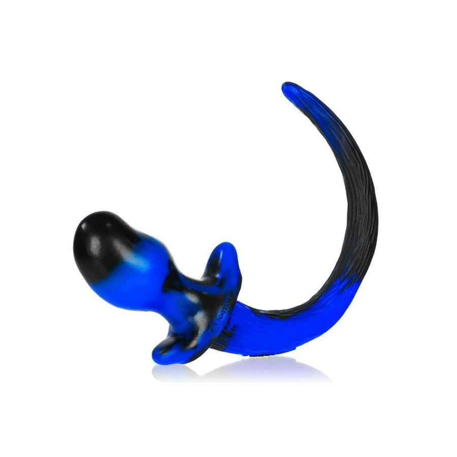 Plug Queue Puppy Tail Bulldog 11.5 x 6 cm Bleu