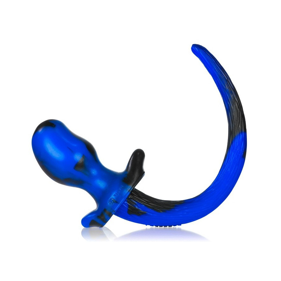 Plug Queue Puppy Tail Bulldog 11.5 x 6 cm Bleu