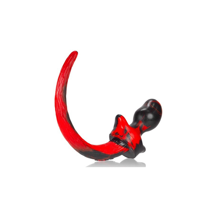 Plug Queue Puppy Tail Bulldog 11.5 x 6 cm Rouge