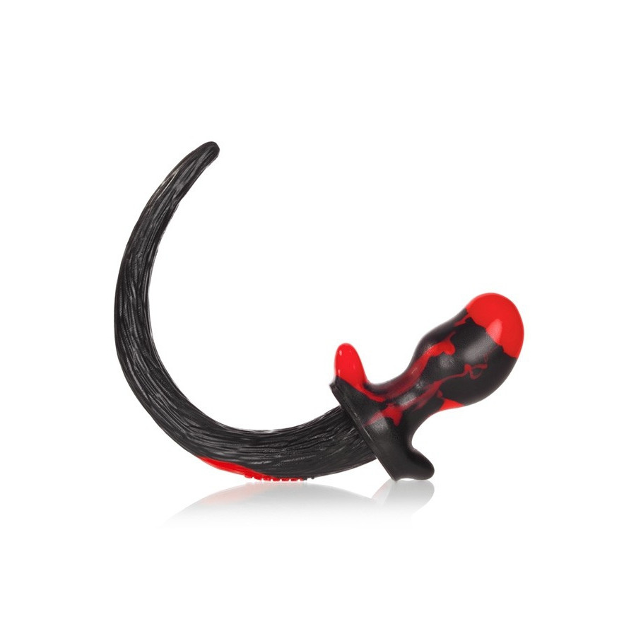 Plug Queue Puppy Tail Bulldog 11.5 x 6 cm Rouge