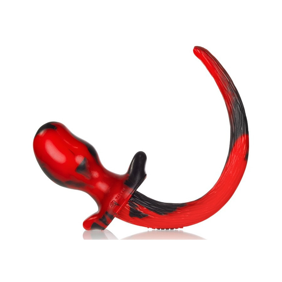 Plug Queue Puppy Tail Bulldog 11.5 x 6 cm Rouge