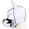 Cagoule PUPPY FOX Néoprène Noir-Blanc