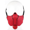 Museau + Langue Néoprène Puppy Rouge