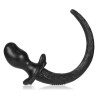 Plug Queue Puppy Tail Beagle 9.5 x 5cm Noir