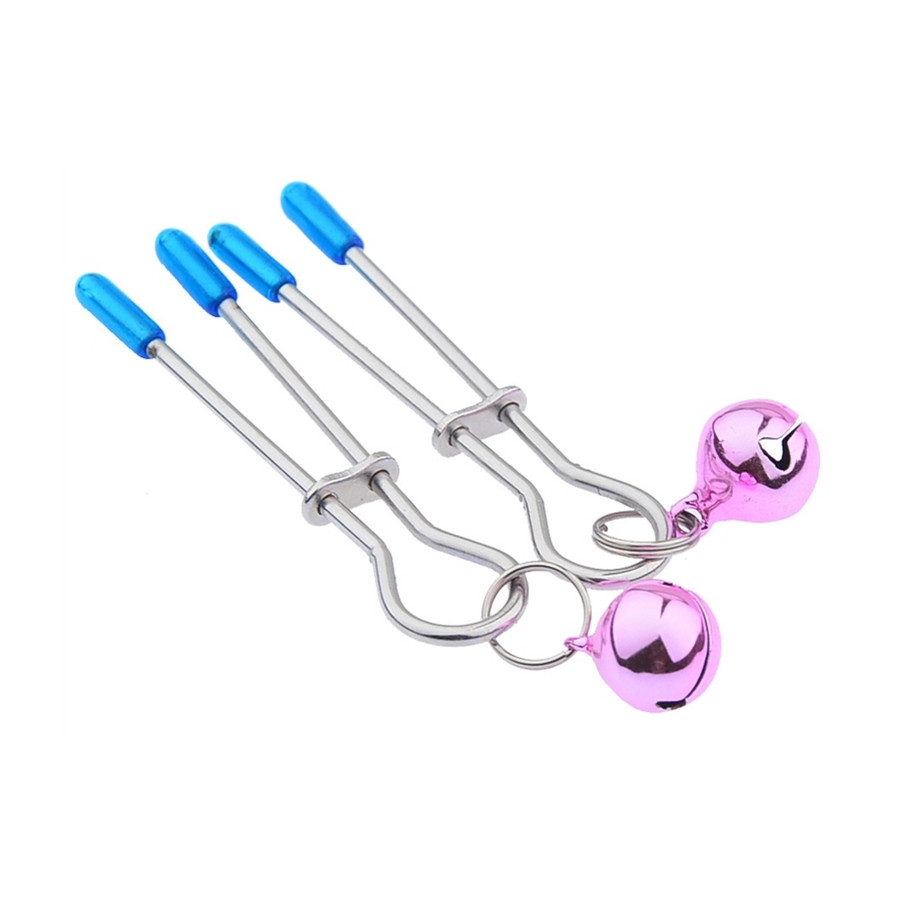 Kit Sm Mix Bondage Bleu-Rose 4 pièces