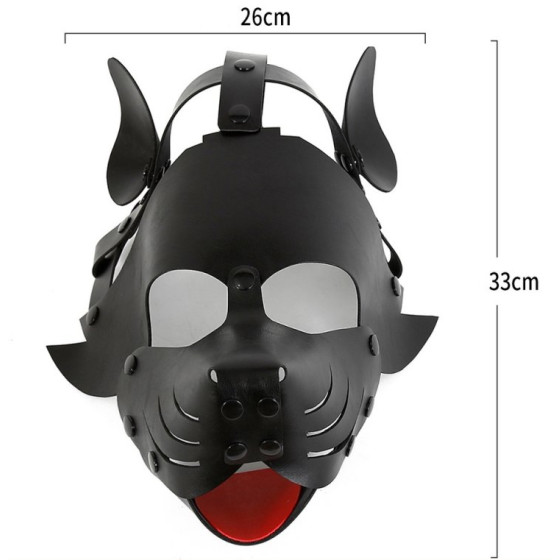 Masque Dog Pup Noir