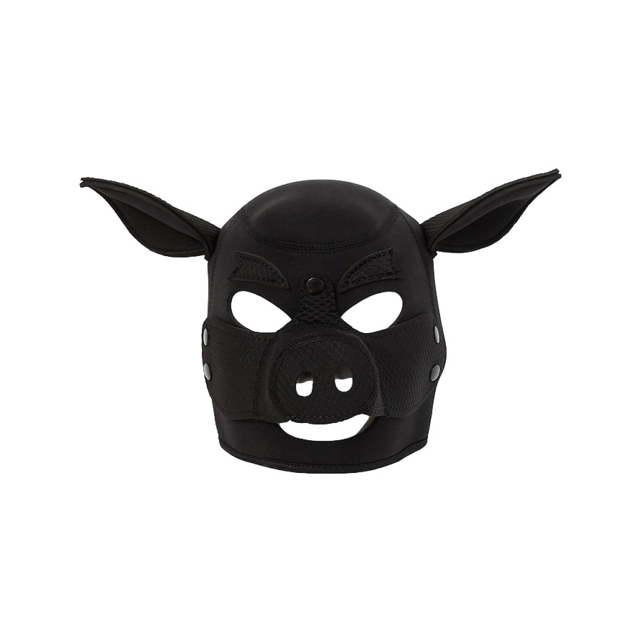 Cagoule Tête de Cochon Pig Noire