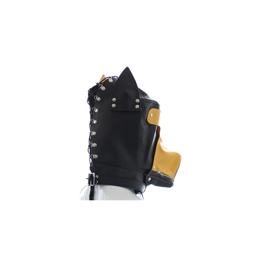 Cagoule de Puppy Dog Noir-Jaune