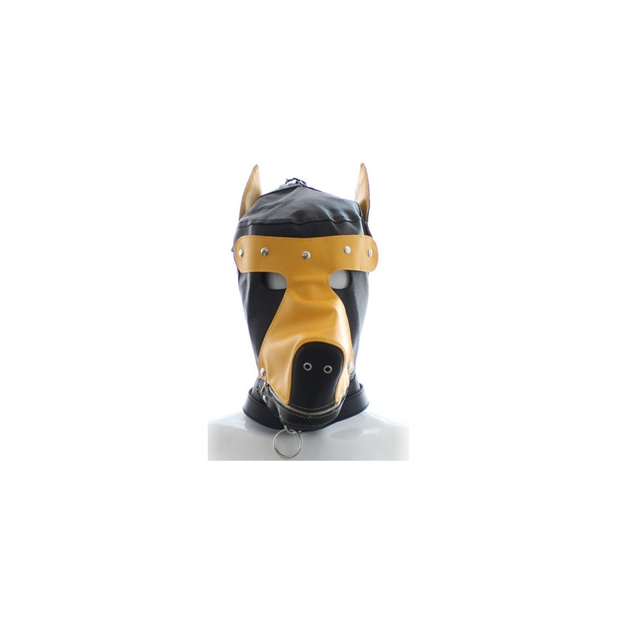 Cagoule de Puppy Dog Noir-Jaune