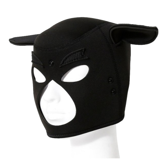 Cagoule Tête de Cochon Pig Noire