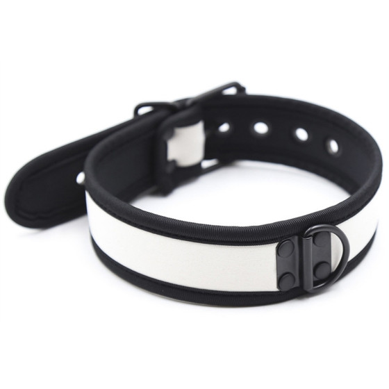 Collier Néoprène Simply Puppy Blanc